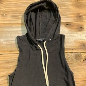 Ambiance hooded sweater vest • grey • small